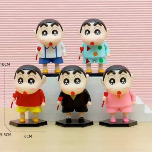 Shin Chan Rose Figurine | Shinchan Gets You A Rose